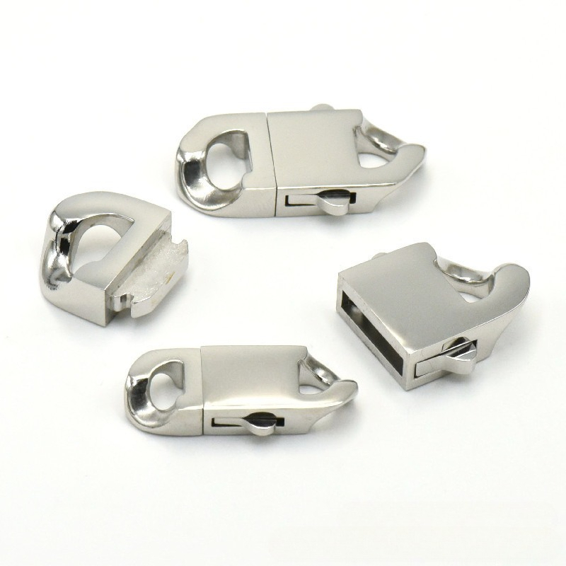 Cierre de resorte de acero ino - Jewelry Making Chain reseña y precio